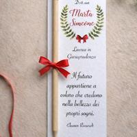 Segnaposto / segnalibro con matita