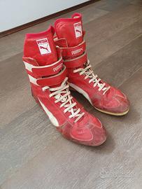Puma - Racing high-top Shoes Vintage Red