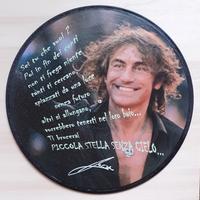Vinile 33 giri da parete omaggio a Luciano Ligabue