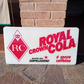 Insegna Luminosa Royal Crown Cola