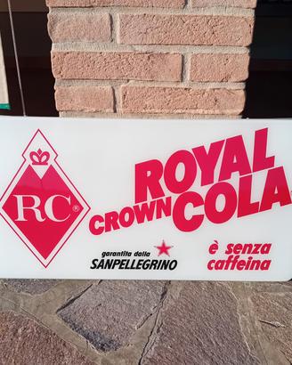 Insegna Luminosa Royal Crown Cola