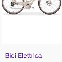 Bicicletta elettrica.
