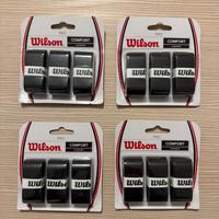 Wilson Overgrip PRO 12 Pezzi Neri– Scorta Smart Te