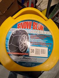 catene da neve nuove 