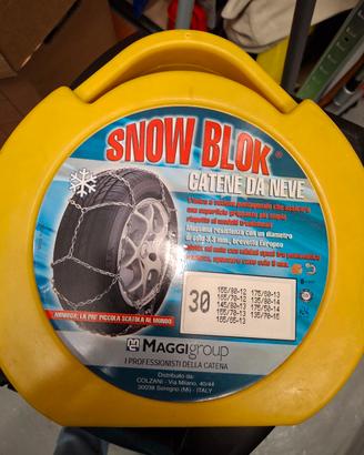 catene da neve nuove 