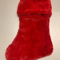 Calza Natale in velluto