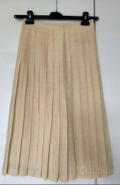 Gonna plissettata,stile vintage, taglia 42, nuova