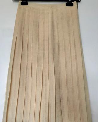 Gonna plissettata,stile vintage, taglia 42, nuova