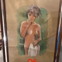 Quadro Nudo Donna Fine, Elegante bella cornice +++