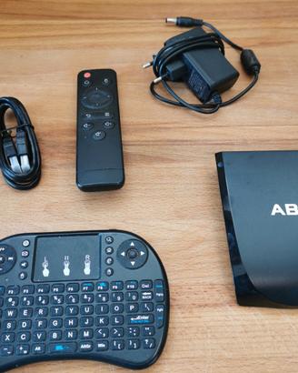 Android TV Box ABOX A2 (2GB/16GB) + Telecomando + 