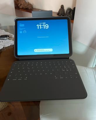 Ipad 10h Generation + Logitech custodia tastiera