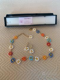 Collana ed orecchini Bijoux Renny