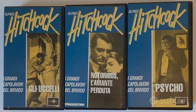 Lotto 3 VHS Alfred Hitchcock
