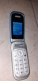 Cellulare Brondi Oyster S Blu + Cuffie + Aliment.