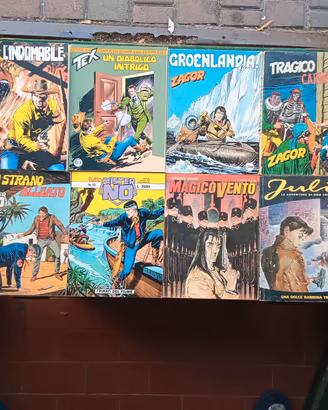 Centinaia di fumetti Bonelli, decine di serie