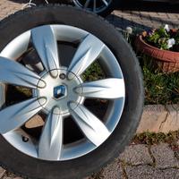 Set cerchi in lega e pneumatici 16" Renault Clio 3