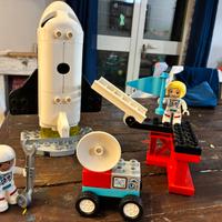 Missione volo razzo spaziale lego duplo