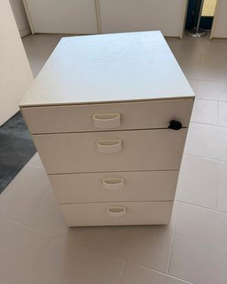Cassettiera Fantoni da ufficio usata