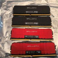 RAM 32GB DDR4 3200Mhz - 4x8Gb - Ballistix