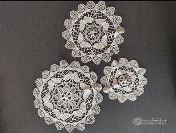 5 +1 +1 centro tavola all'uncinetto