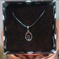 Ciondolo oro bianco 14k 