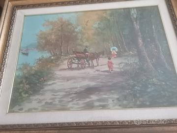 Dipinto olio su tela Riccardo Damiani