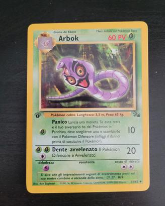 Arbok FO 31 prima edizione NM Near mint