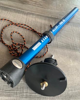 Prolunga rdm albero Windsurf rdm 34 + piede Nuovo