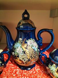 Servizio thè caffè ceramica Marocco