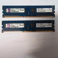 Memorie Kingston 2x4 GB DDR3 (8GB Totali)