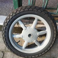 Ruota posteriore completa, Piaggio e Italjet