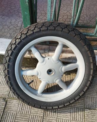 Ruota posteriore completa, Piaggio e Italjet
