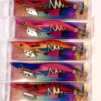 Set di 5 totanare multicolore misura 3/0