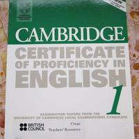 Cambridge Certificate of Proficiency in English 1.