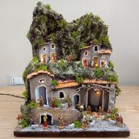 Presepe artigianale 25x30 cm