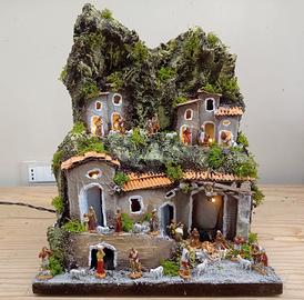 Presepe artigianale 25x30 cm