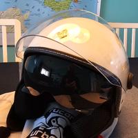 Coppia Caschi Jet TUCANOURBANO doppia visiera M-XS
