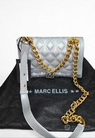 Borsa Marc Ellis trapuntata con catena dorata