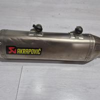 Scarico AKRAPOVIC moto off-road KTM 