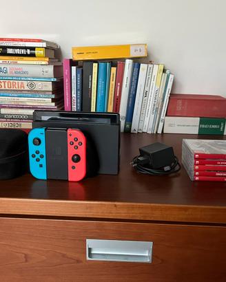 nintendo switch con giochi