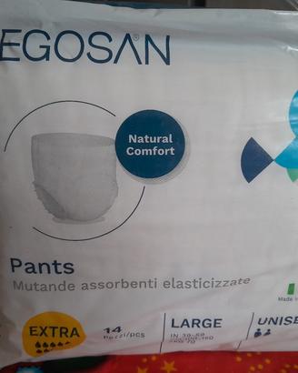mutande assorbenti elasticizzate 