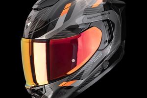 Scorpion EXO-1500 Air Sleek Black-Orange Taglie: S