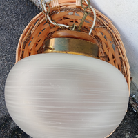 Lampadario modernariato vintage