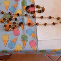 collana e bracciale in ambra 