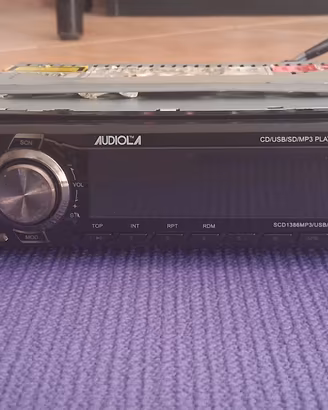 Autoradio stereo Audiola con USB 
