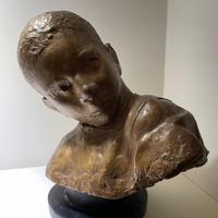 SCULTURA IN BRONZO FUSIONE CERA PERSA LUIGI OLDANI