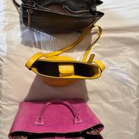 Tre borse usate firmate