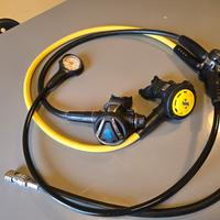 Set erogatori Scubapro con manometro 