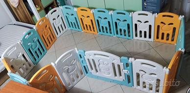 Recinto/box per bambini a pannelli - lungo 780cm