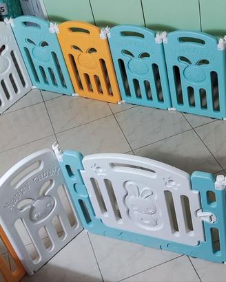 Recinto/box per bambini a pannelli - lungo 780cm